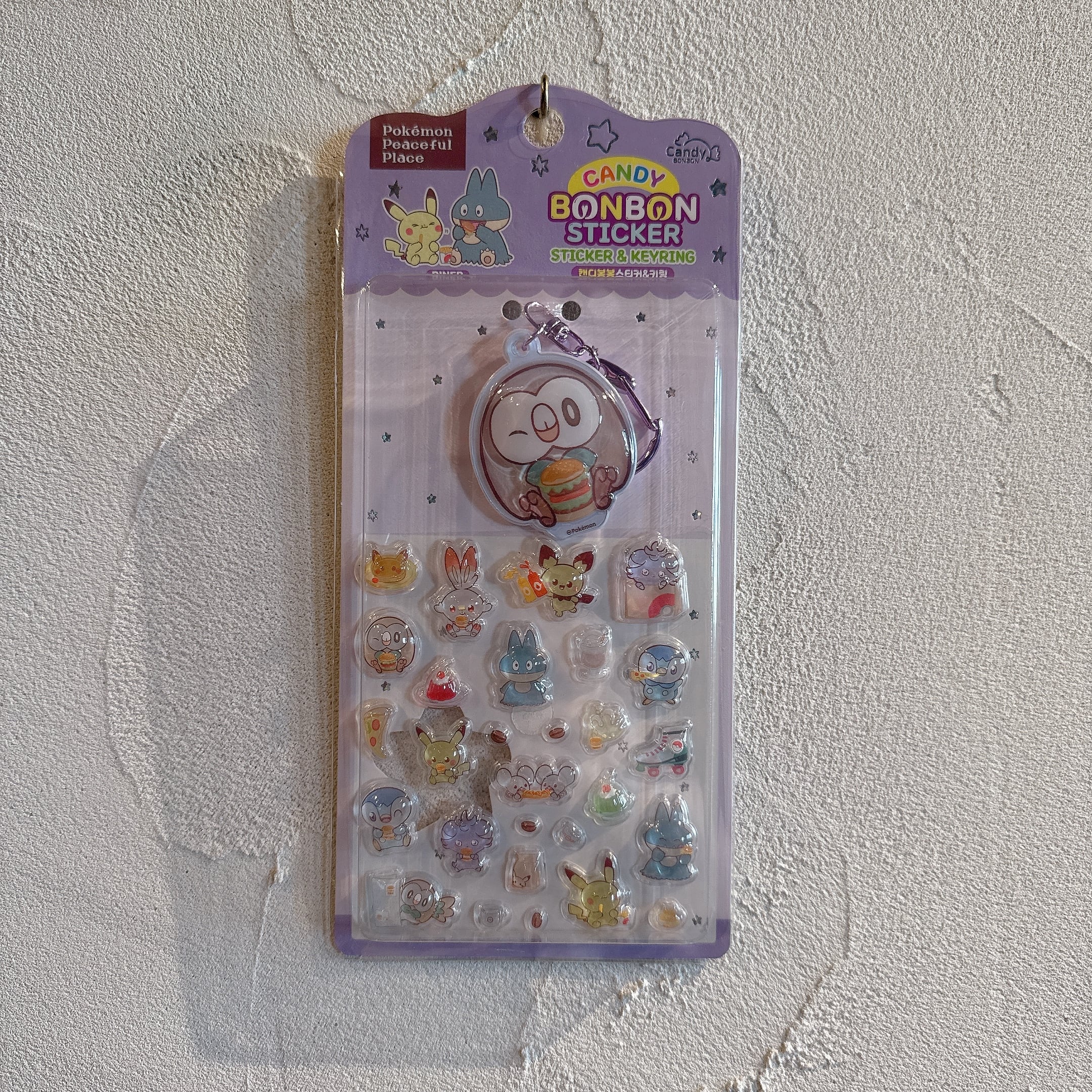 CANDY BONBON STICKER ポケピース チャーム付き