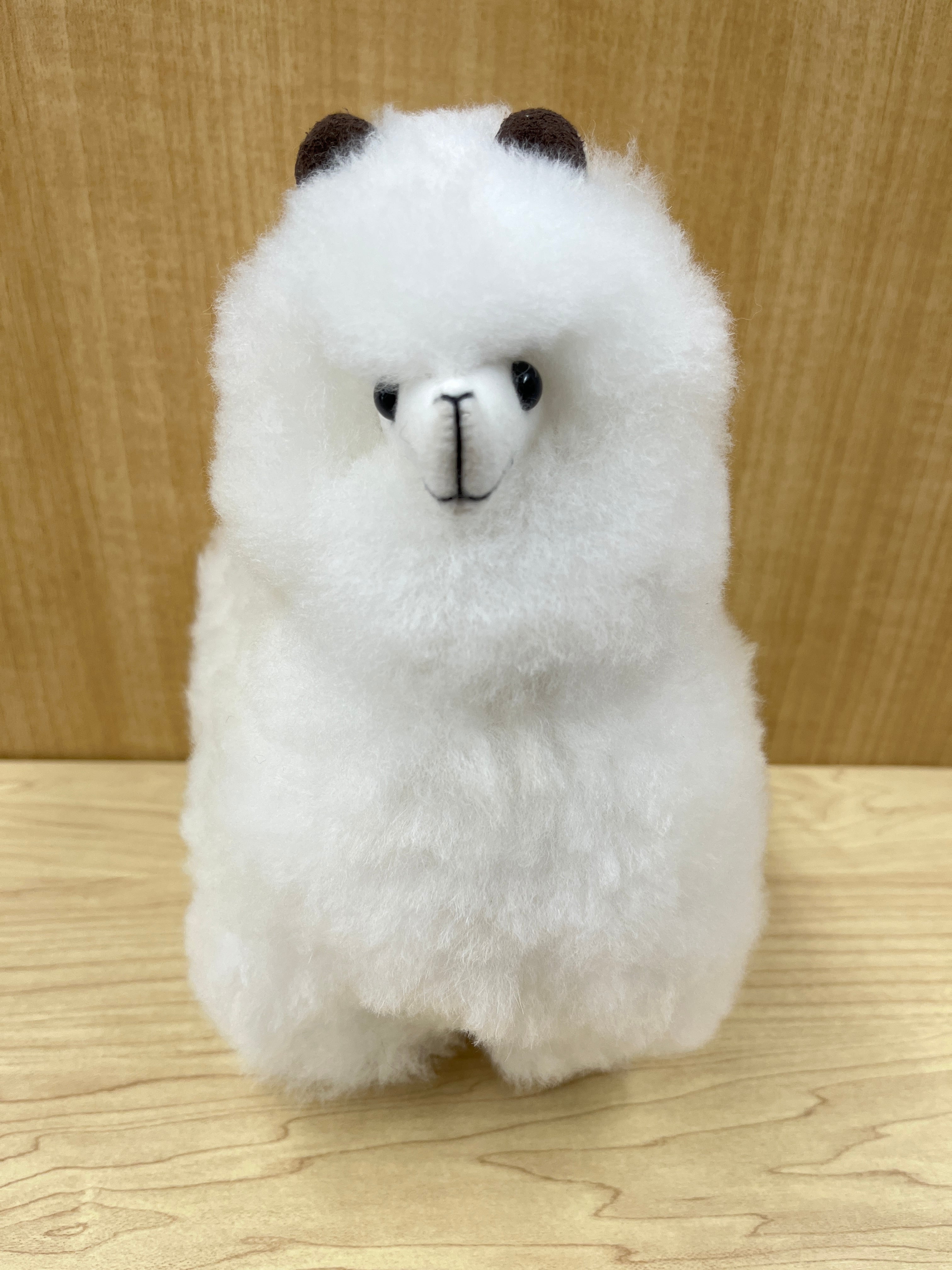 個性的なアルパカ アルパカ人形 25cm 白ちゃんWH2 | ALPACA WORLD