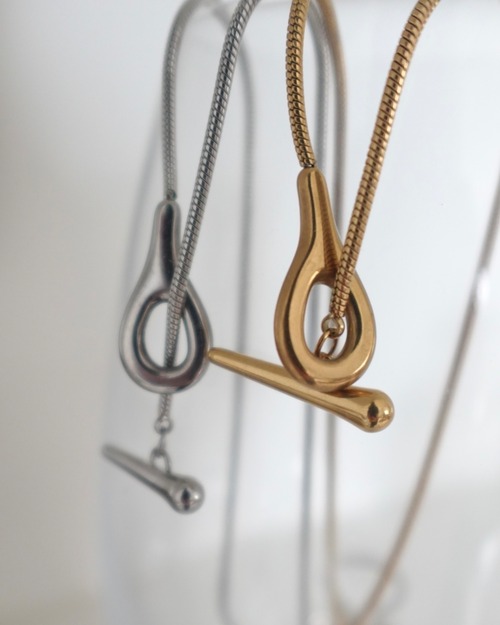 316L Snake mantel necklace (N170)