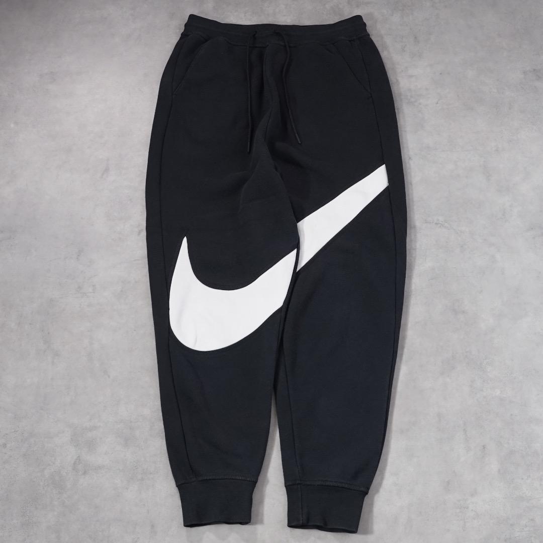 NIKE ナイキ スウェットパンツ ビッグスウッシュ 古着 M 黒 19249