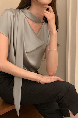 rudy tie blouse