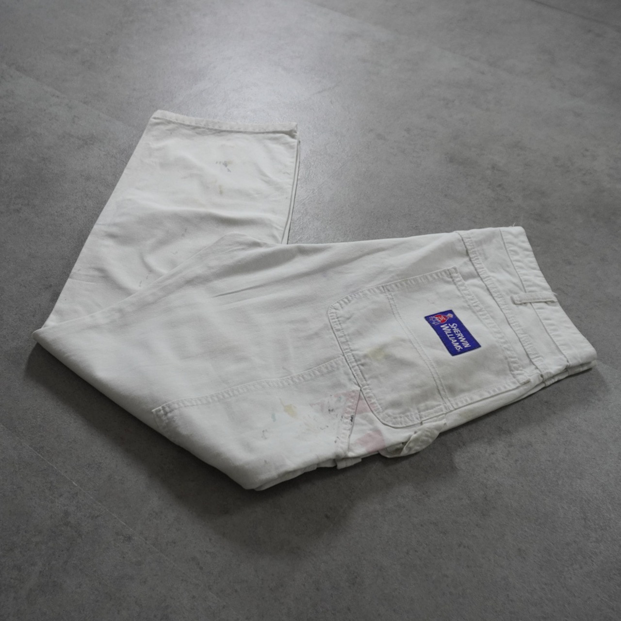 Dickies Sherwin-Williams white painter pants W36L30相当 古着 - 1
