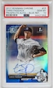 Chris Paddack | 2017 Bowman Chrome Prospects | San Diego Padres | Blue Refractor Signed | PSA10