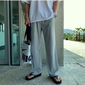 ルーズトソリッドカラーパンツ　0647