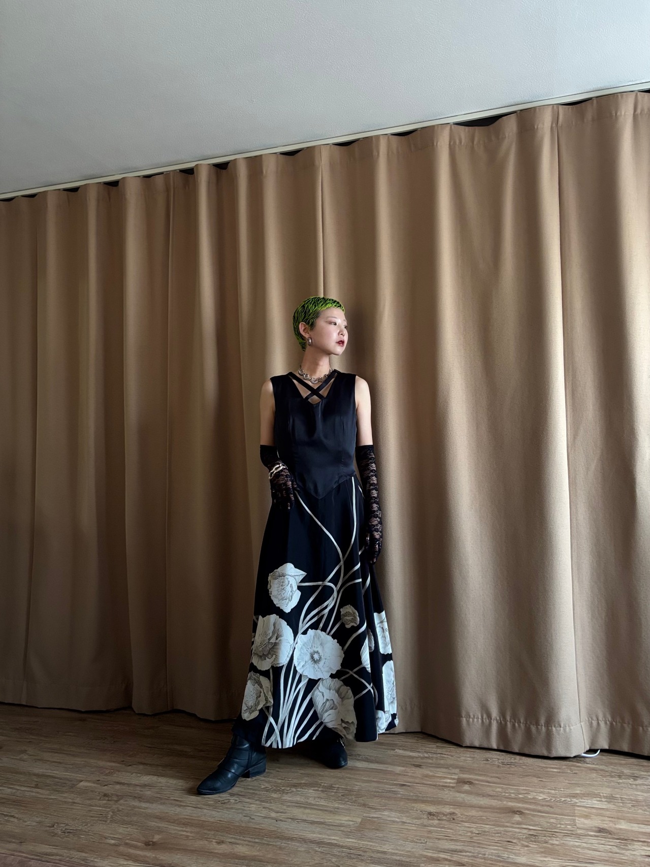 MADE IN JAPAN modern cross dress-4803-7