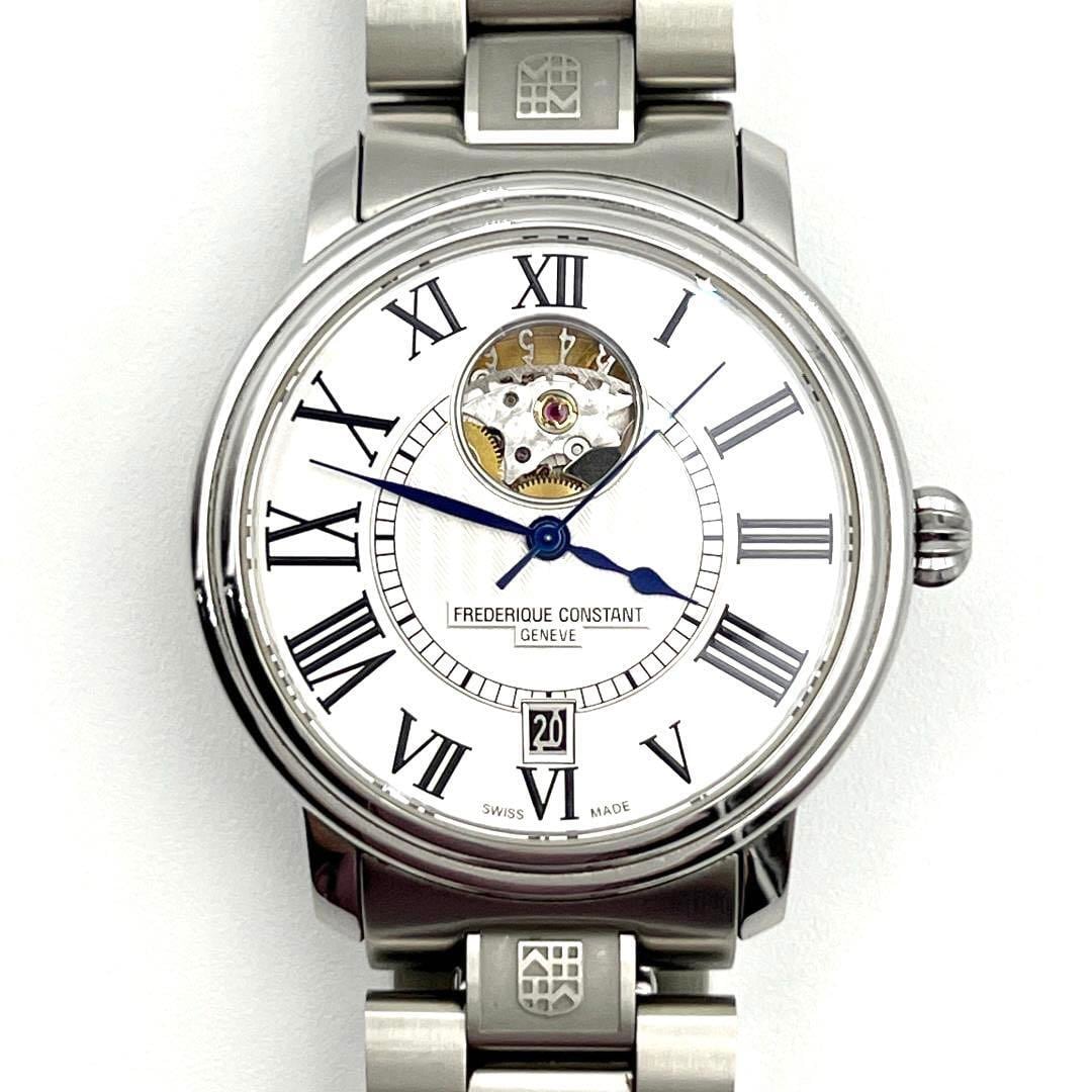 【超美品】フレデリックコンスタント　メンズ　時計　腕時計　自動巻き　ハートビート