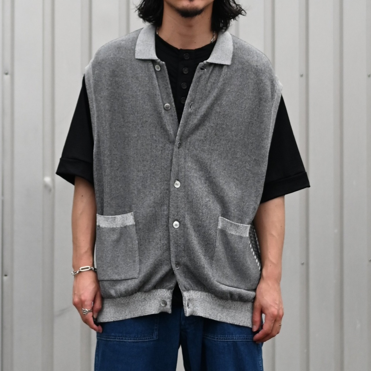 YASHIKI /  Kinkai Collar Vest