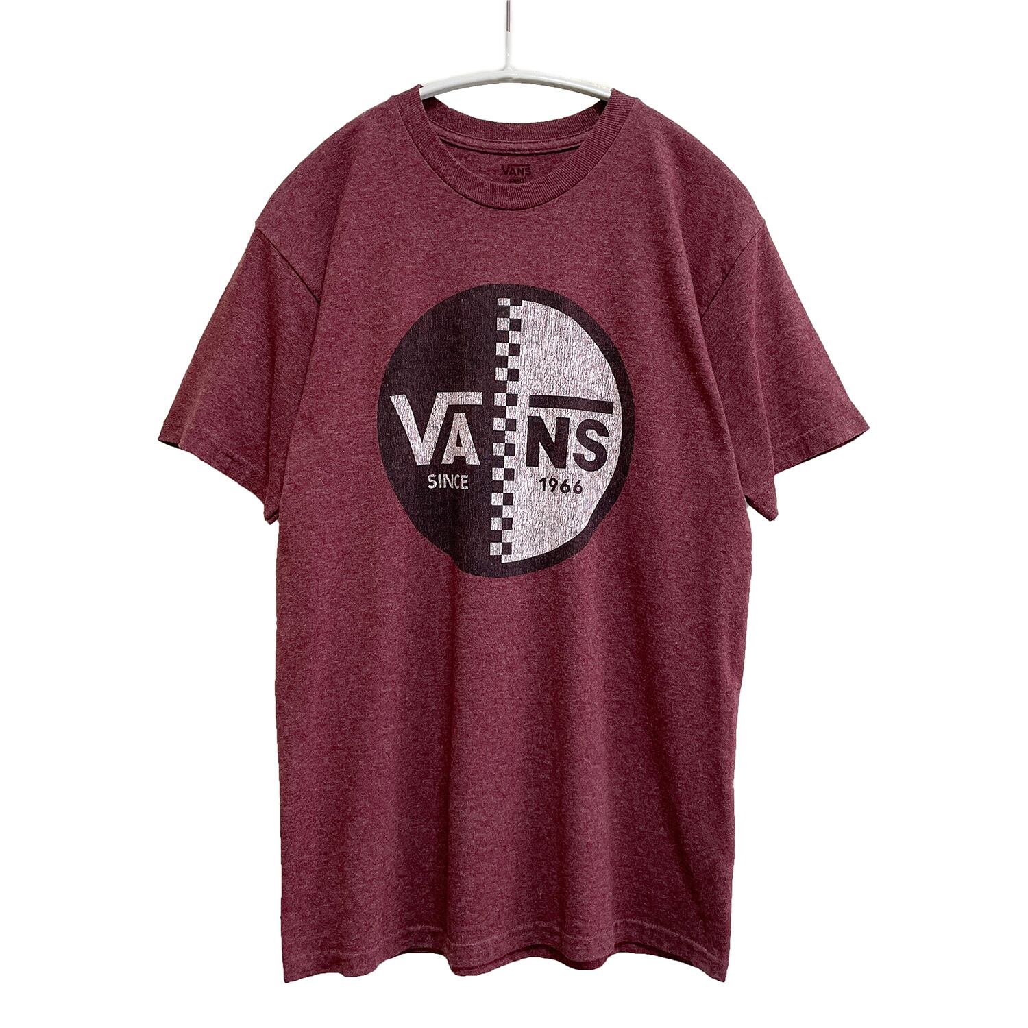 OLD VANS バンズ　90s 刺繍ロゴ　マルチボーダー半袖Tシャツ