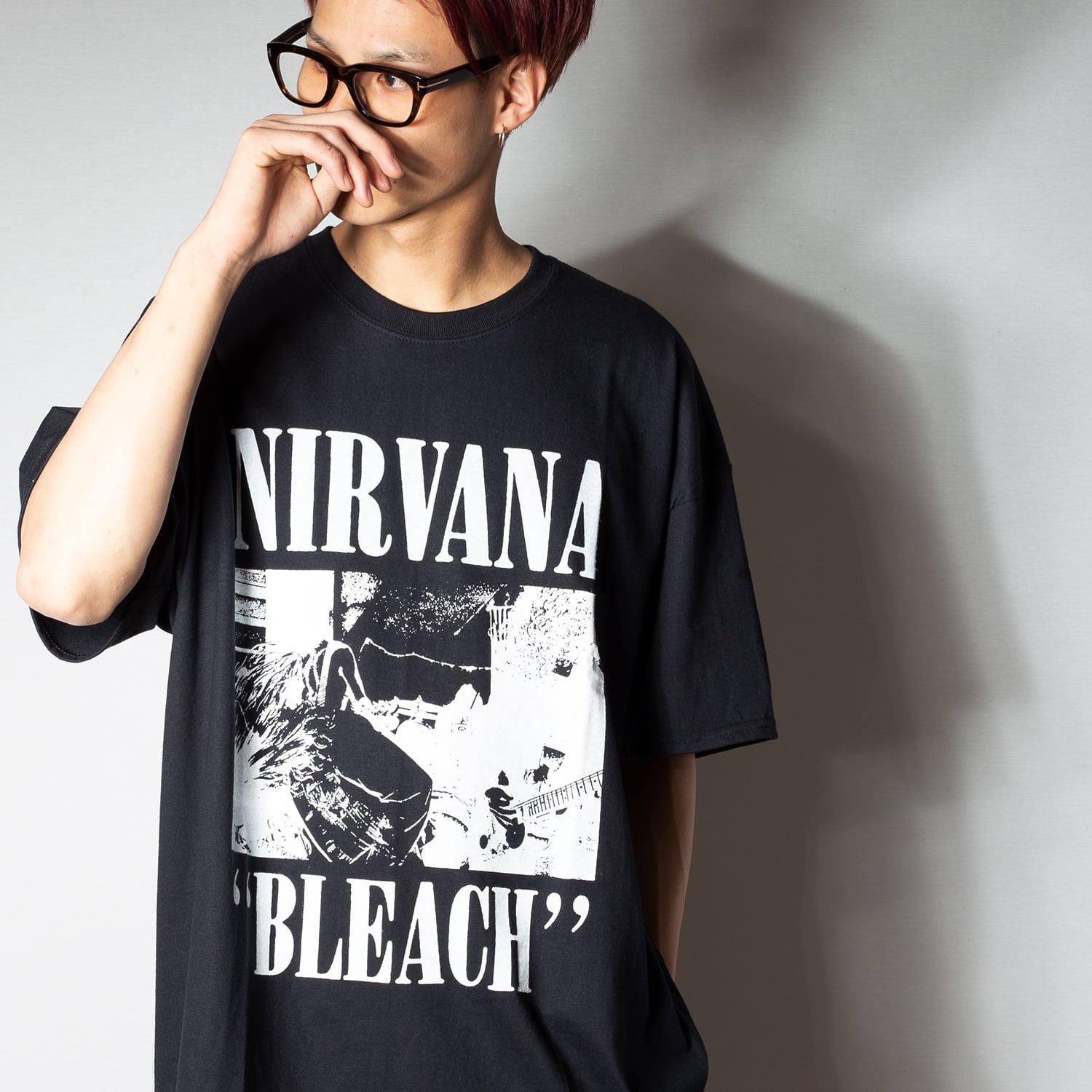 Nirvana Kurt Cobain バックプリントヴィンテージTシャツ