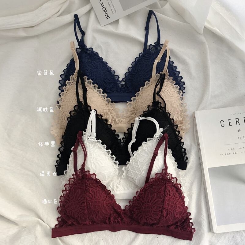 トライアングルブラ サマーリング 薄手レース レッド 夏物 指輪 スーパーモール89158009690