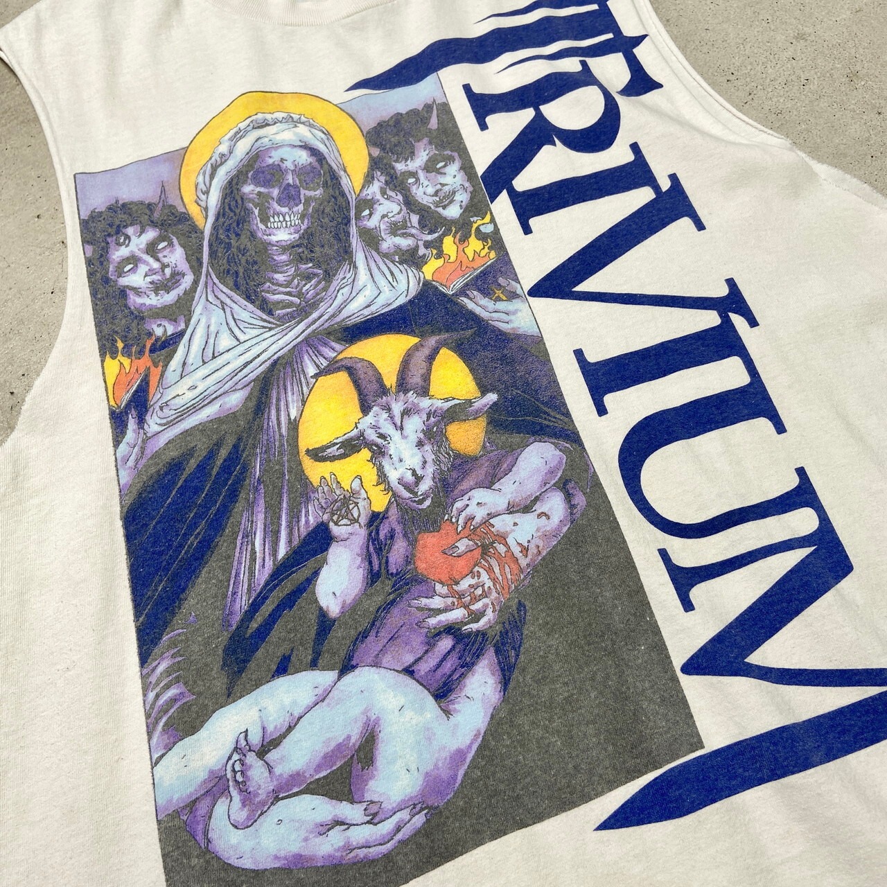 TRIVIUM トリヴィアム バンドTシャツ バンT ノースリーブ タンクトップ 