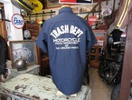 TRASH DEPT オリジナルワークシャツ / 半袖  ネイビー