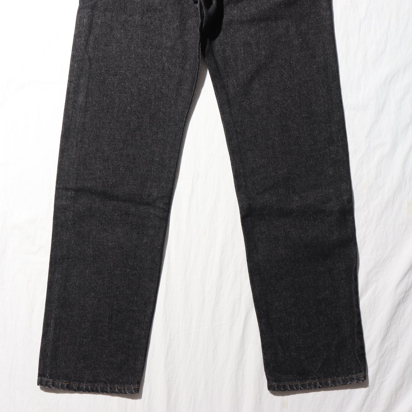 極美品 34×32 Levi's 505 先染め 92年 USA ブラックデニムパンツ