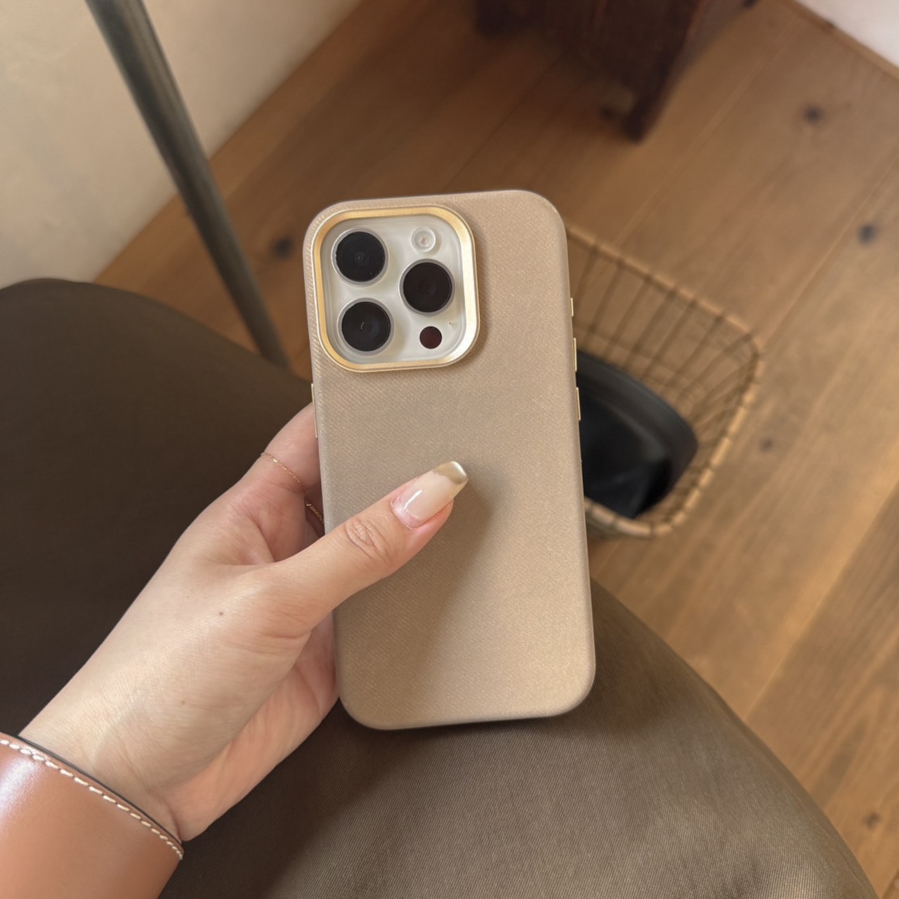 ［ phone case ］beroa beige