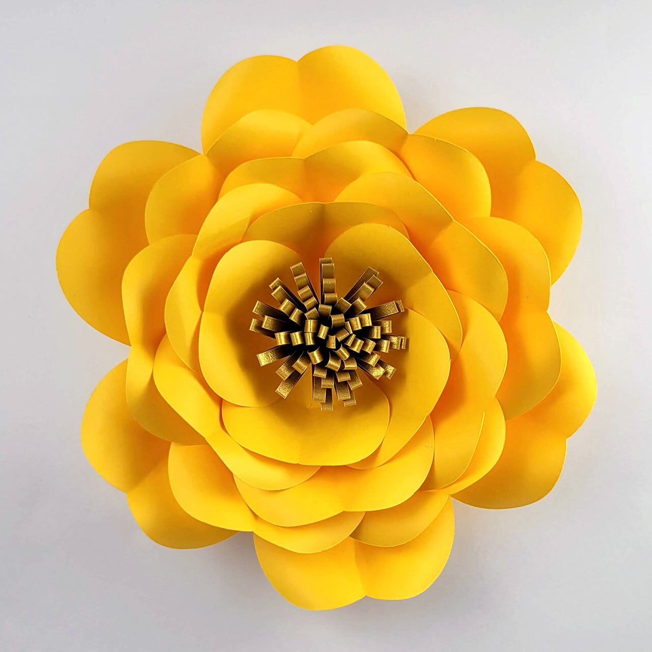 ジャイアントフラワー「イエロー＆ゴールド（大）」手作りキット