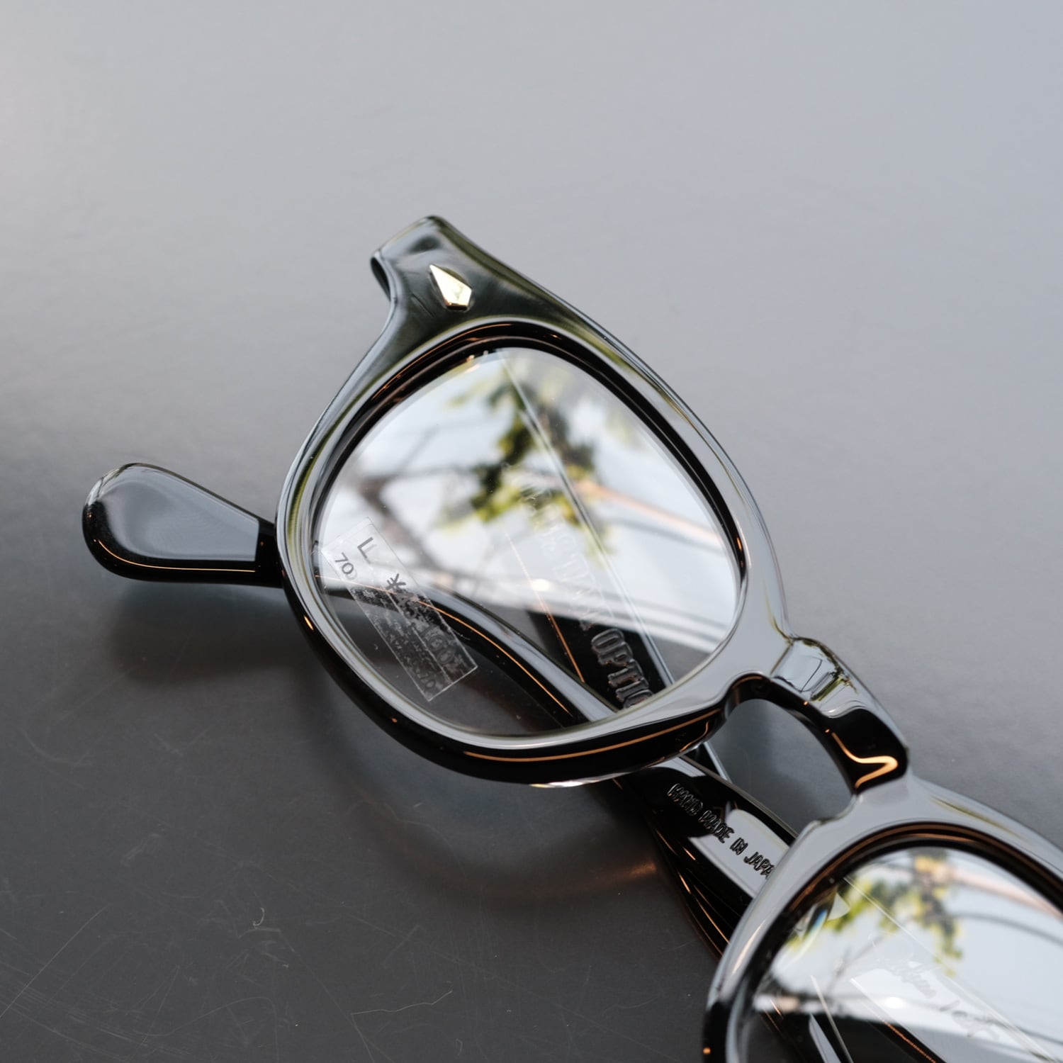 JULIUS TART OPTICAL】AR 46□24 - Black (LARGE) | SEESAW SPECTACLES