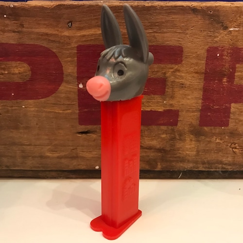 PEZ ペッツ MMM ロバ (厚足 4.9 赤ステム)