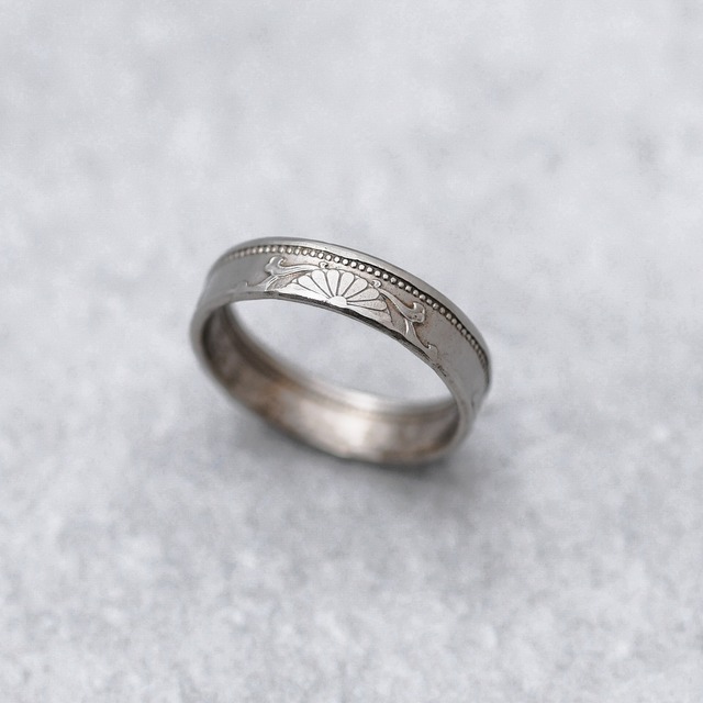 日本 10銭 コインリング ｜JAPAN 10SEN COINRING