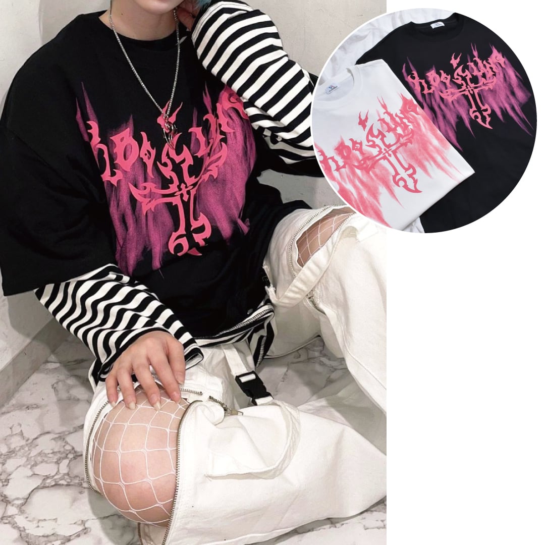 NEONクロス BIG Tシャツ | VOLCAN&APHRODITE 公式通販