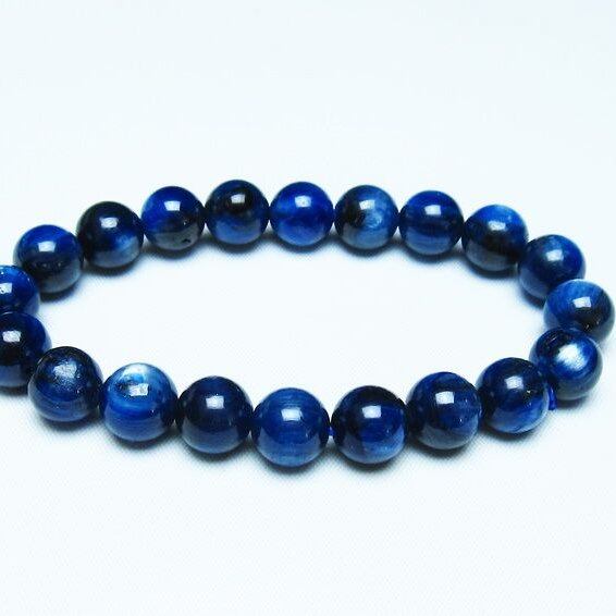 カイヤナイト ブレスレット 10mm 一点物 メール便可 [M便 1/10] 111-48080