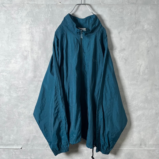 #6946 90s "Reebok" logo embroidered nylon jacket