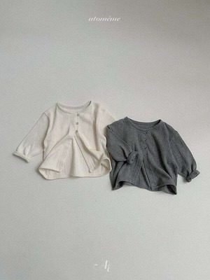 【予約】atomeme  Madeleine cardigan