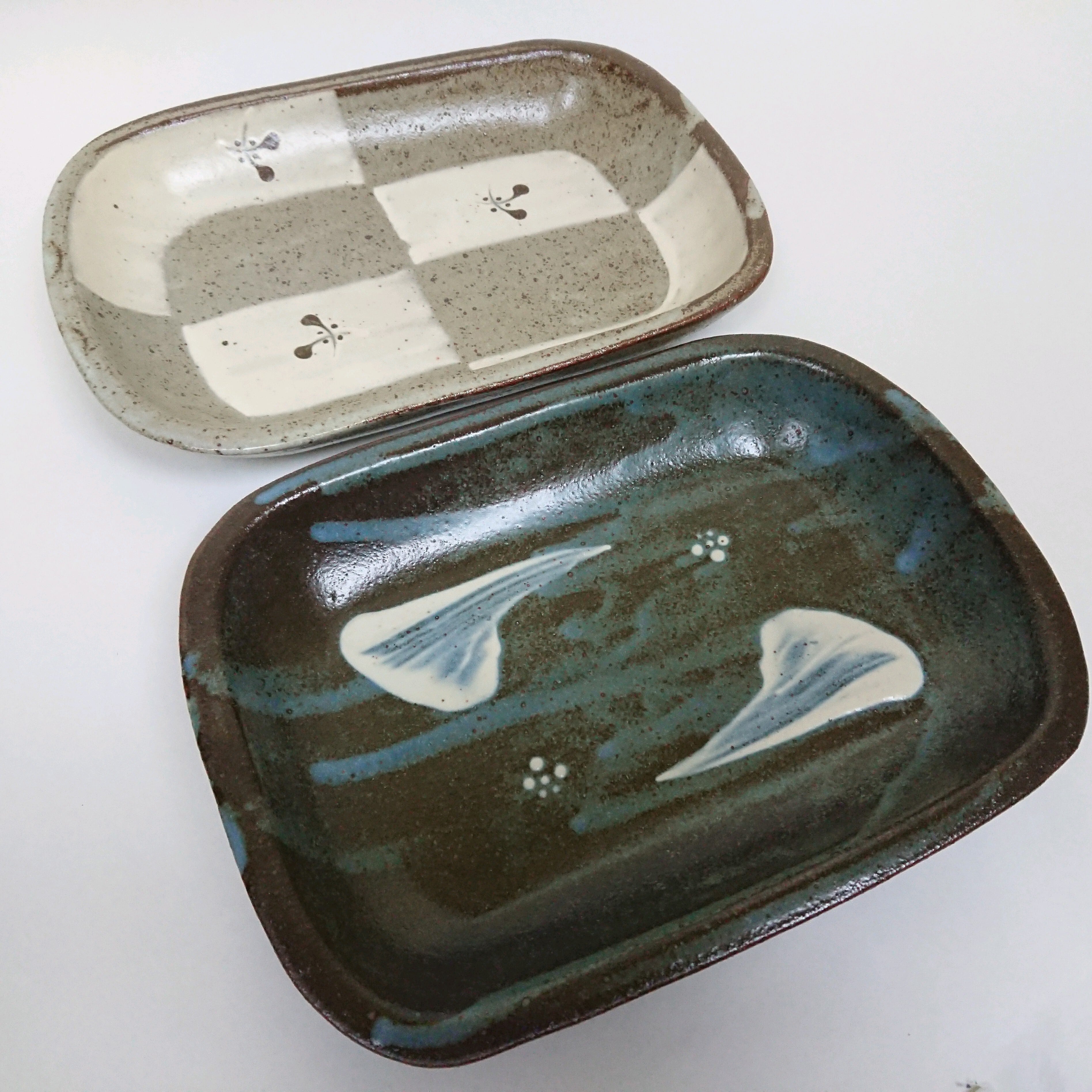 初期益子 石皿 吉沢寛郎作＞益子焼 西洋大皿(クリーム） | 栃木県益子町 | 三越伊勢丹