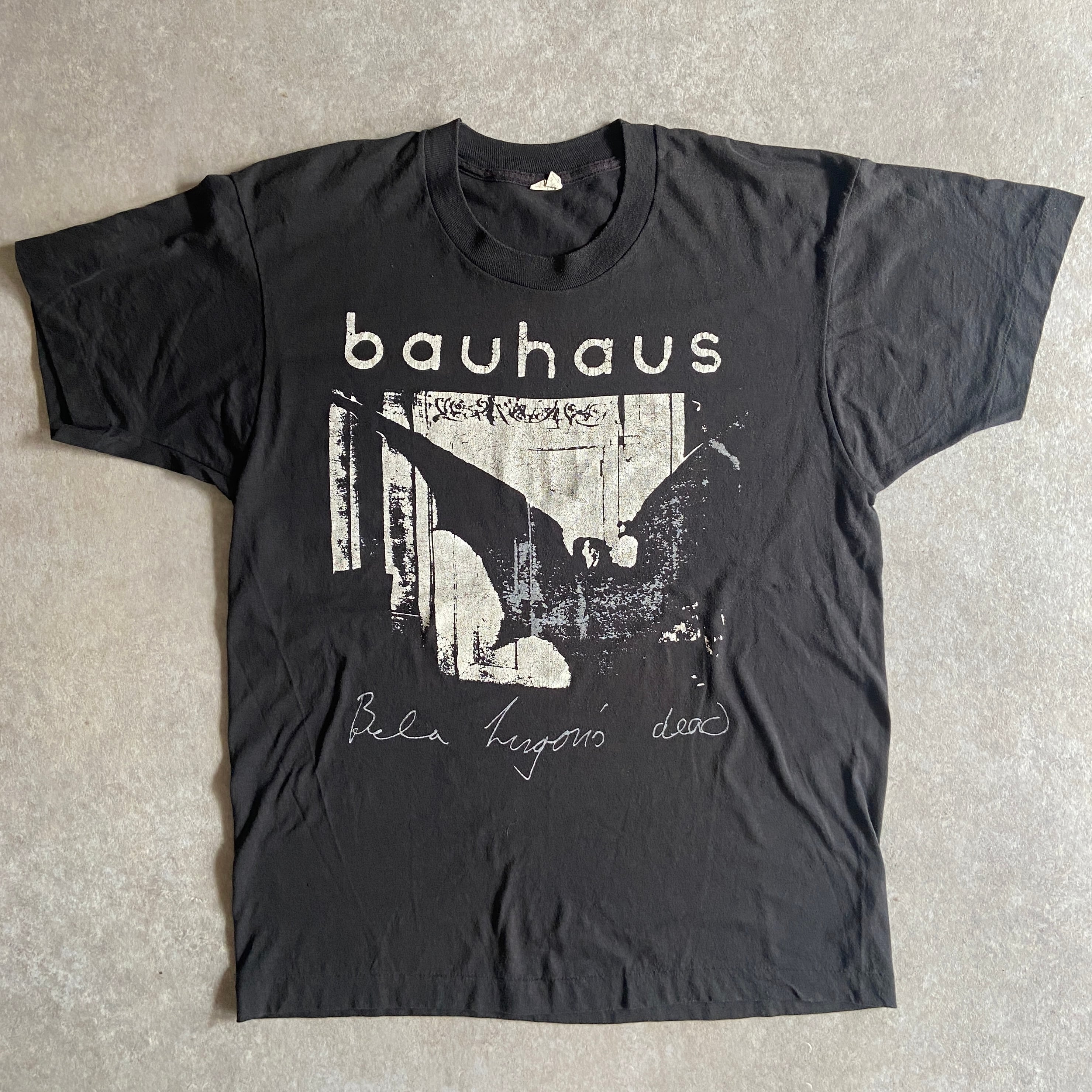 1980s Bauhaus “Bela Lugosi’s Dead” Tee L Made in USA H295