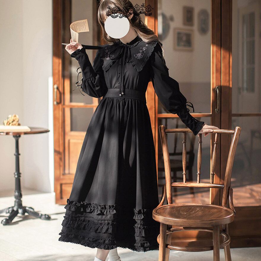 ozzon ゴスロリ　ワンピース ─ ✧2025 Ozz Collection ✧─ 【🍇✦ Celebration of Rose ロココ