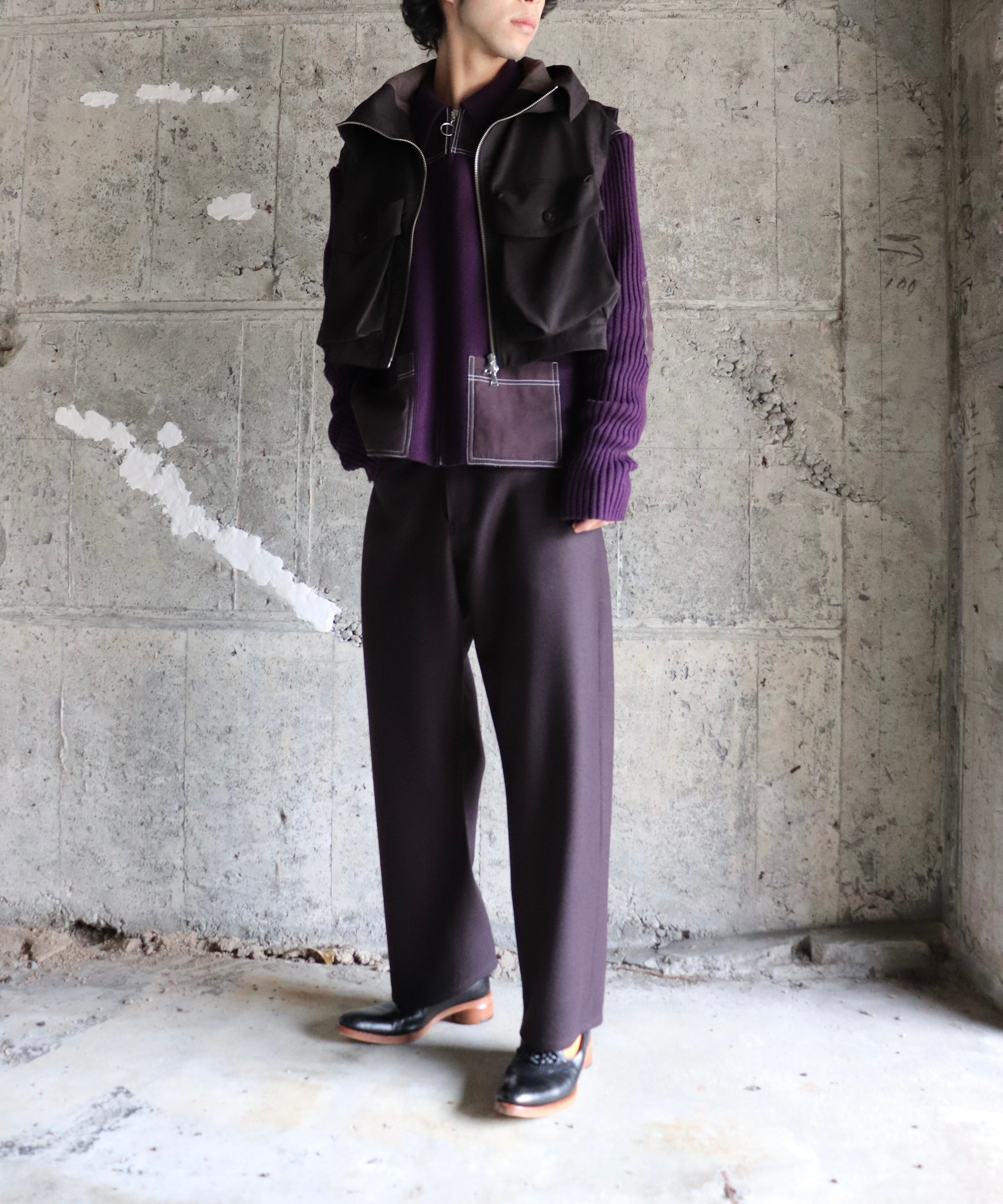 NEEDLES〉x 〈Sasquatchfabrix〉22AW セットアップカラーブラウン