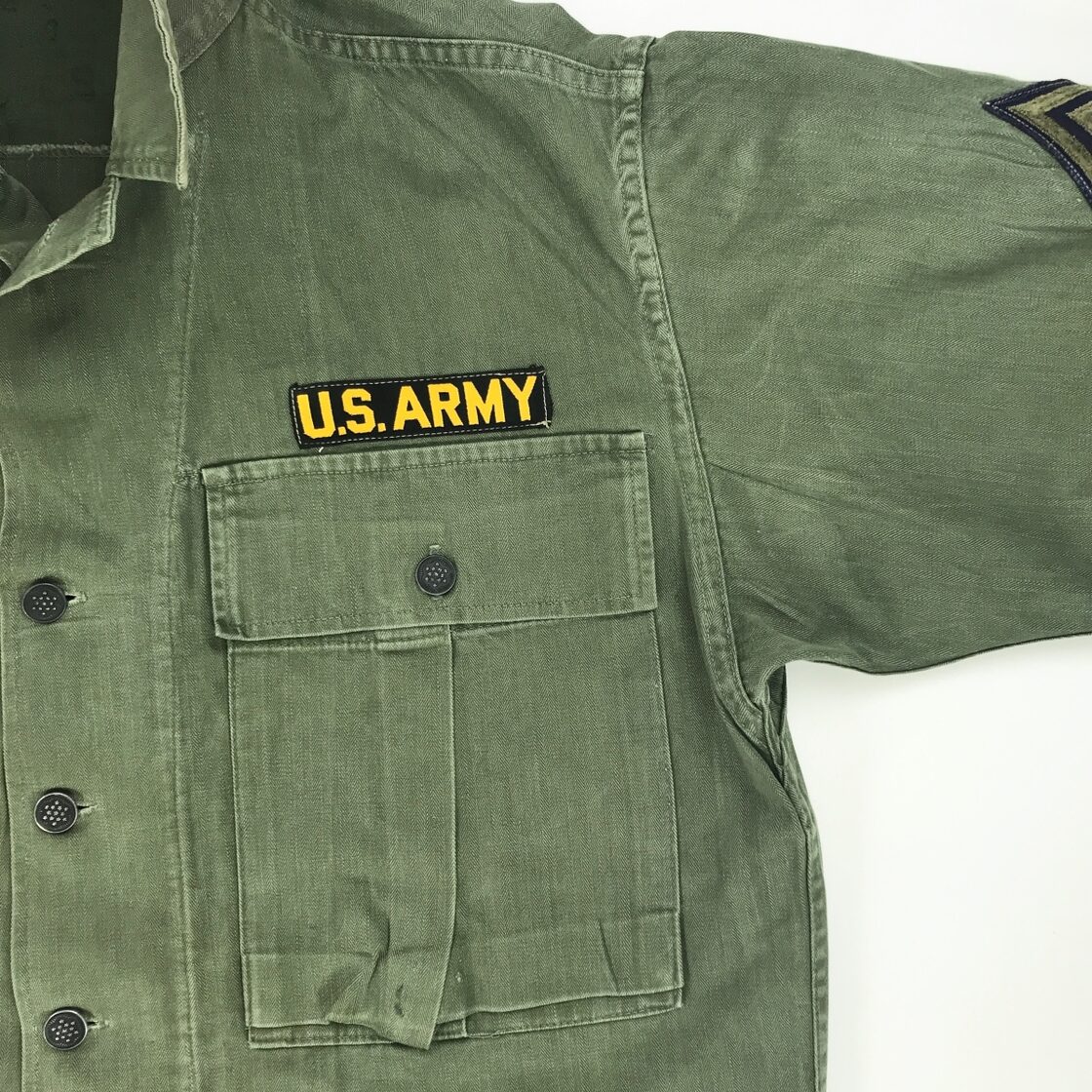 U.S.ARMY 40年代 M1943 HBT UTILITY JACKET 13スターボタン 陸軍 M43 