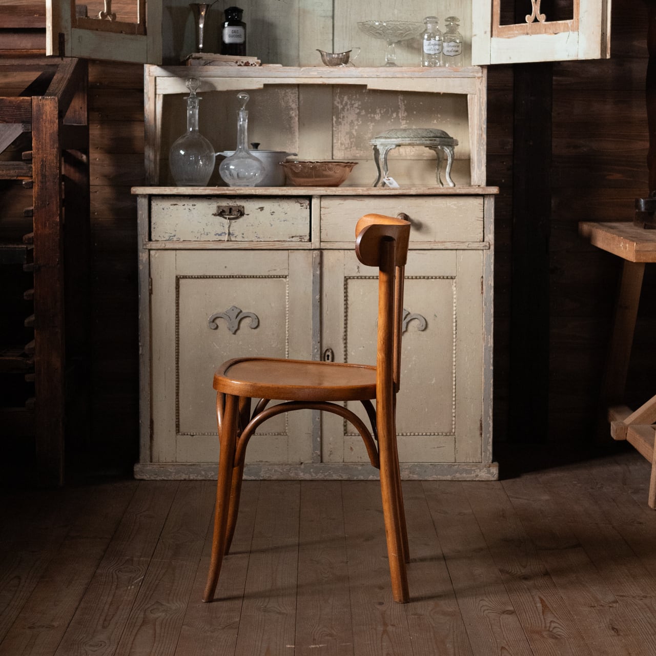 Cafe Bentwood Chair【D】/ カフェベントウッドチェア〈椅子・カフェ