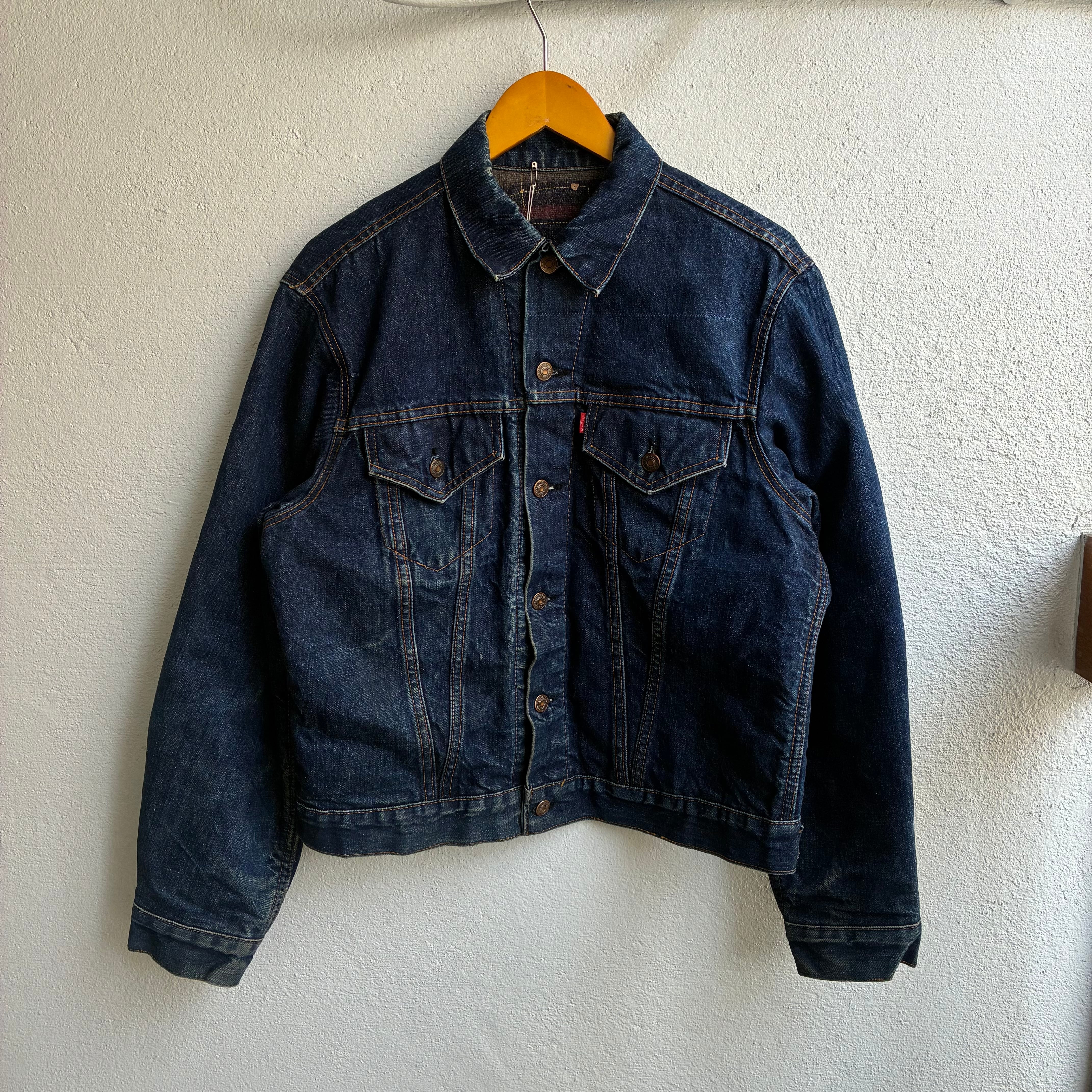 90s Levi's 70507/Denim Jacket/USA製/L/デニムジャケット/ボタン裏527