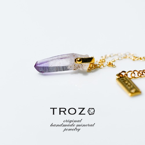 【007 Necklace Fest 2026】 アメシスト (アメジスト) 鉱物原石 14kgf ネックレス 天然石 アクセサリー (No.3782)