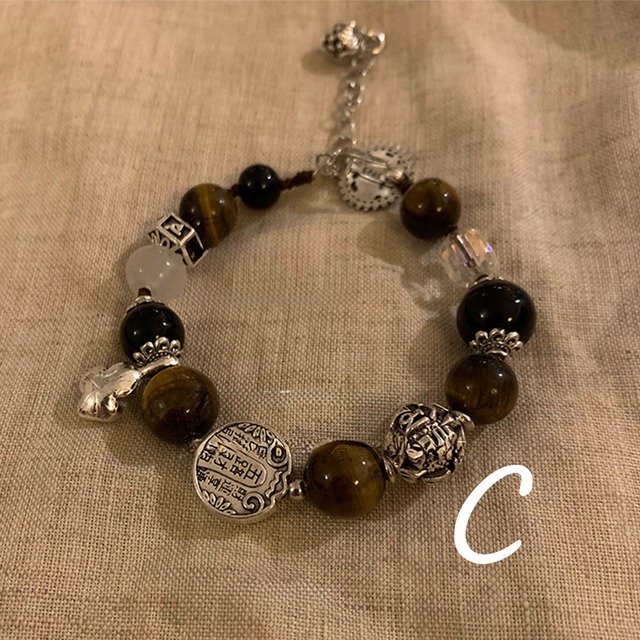 Somedayifレトロ民族風編みブレスレット 9s