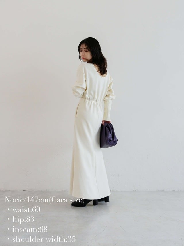 back open cutandsew onepiece | Katrin TOKYO