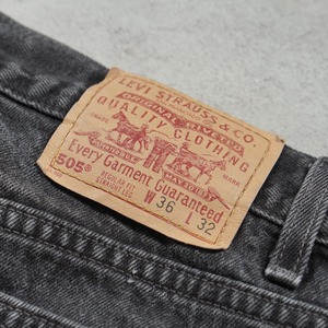 90s Levi's505 black "made in USA" W34L30相当 古着