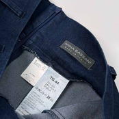 イタリア製 ANNA BASSANI アンナ バッサーニ デニム ロング フレア スカート サイズ44 /インディゴ/ベレッツァ