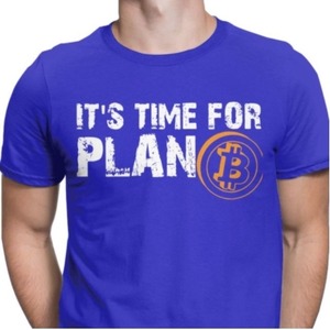 Tシャツ（PLAN B）　BTC　Bitcoin　　BTC01-003