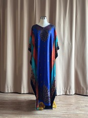 vibrant ethnic print import dress-5149-8