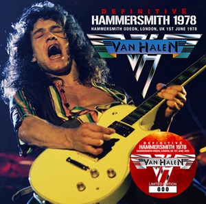 NEW  VAN HALEN  DEFINITIVE HAMMERSMITH 1978 　1CDR  Free Shipping