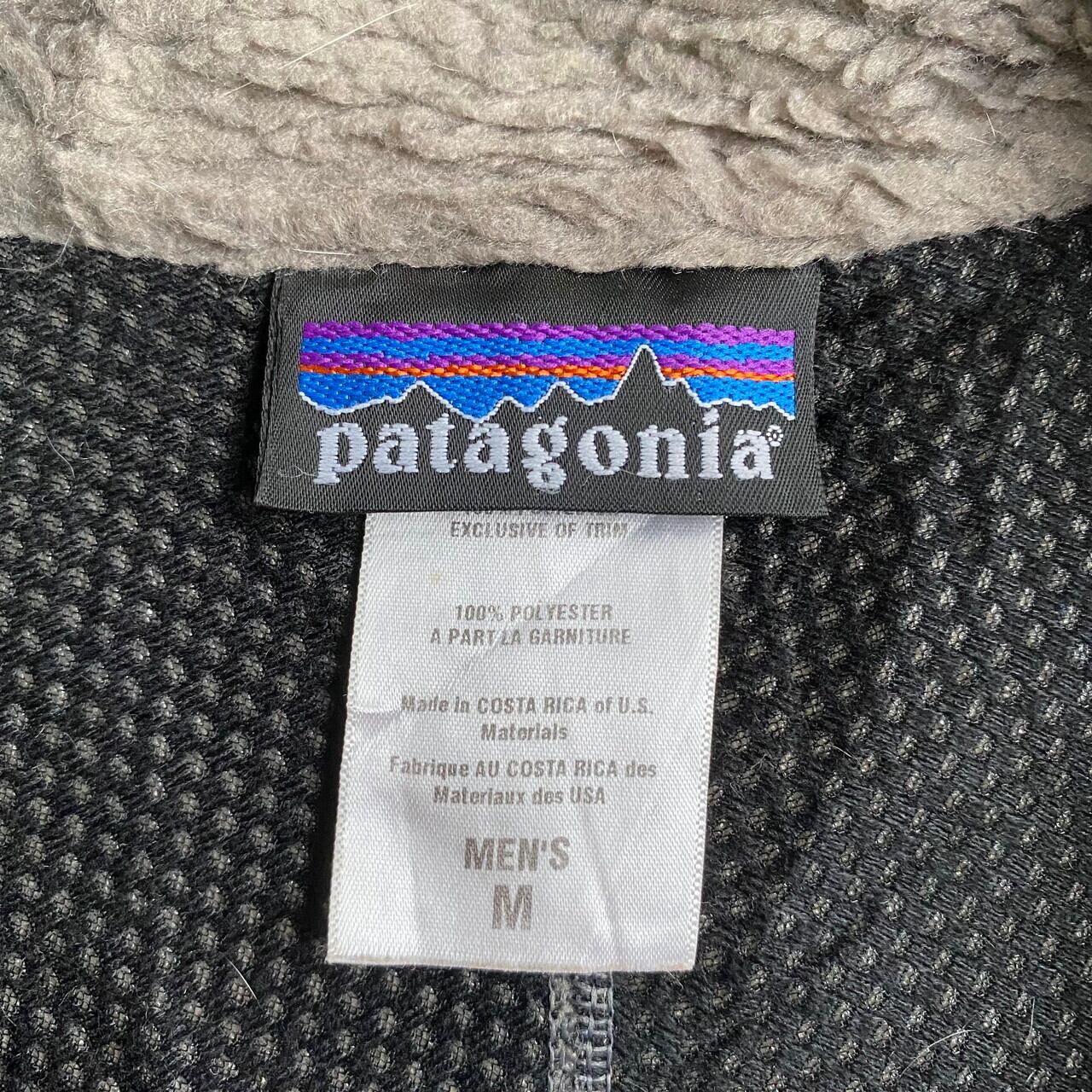 08年製 patagonia パタゴニア クラシック レトロX フリースジャケット ボアジャケット 23055 F8 メンズM 古着 00s  ヴィンテージ ビンテージ チャコールグレー 灰色【アウトドアジャケット】【VTG】 | cave 古着屋【公式】古着通販サイト