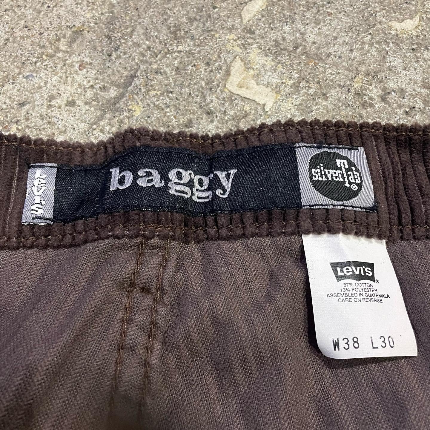dead stock!! 90s Levi's Silver Tab 