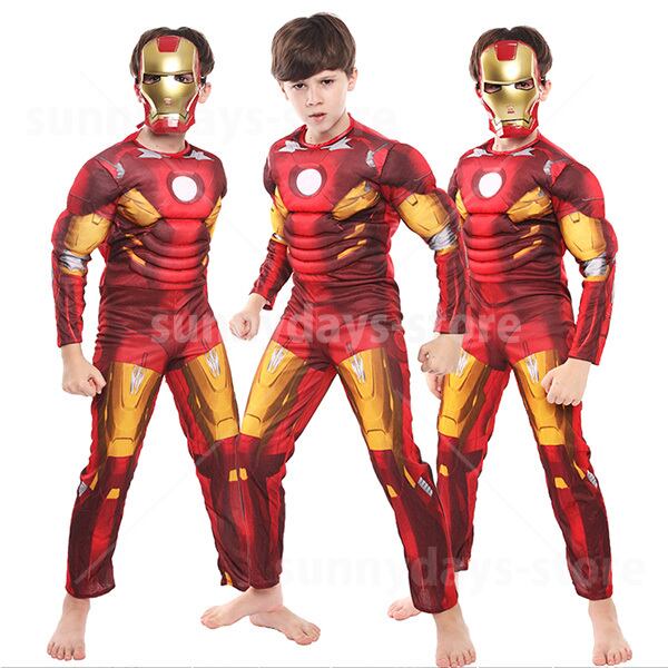 ハロウィン 衣装 仮装 子供 コスプレ アイアンマン 風 アベンジャーズ