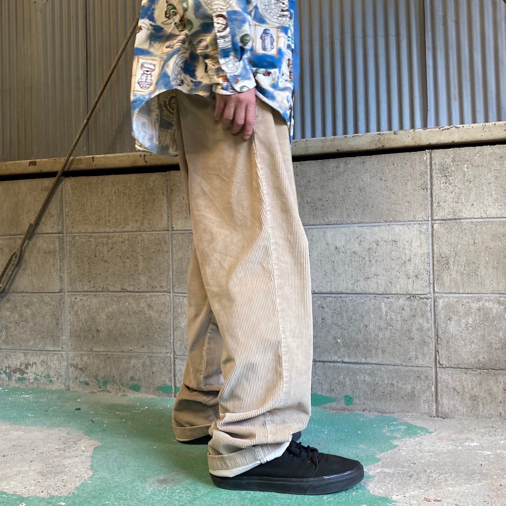 DOCKERS ワイドコーデュロイパンツ