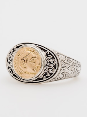 Alexander the Great Symbol Ring