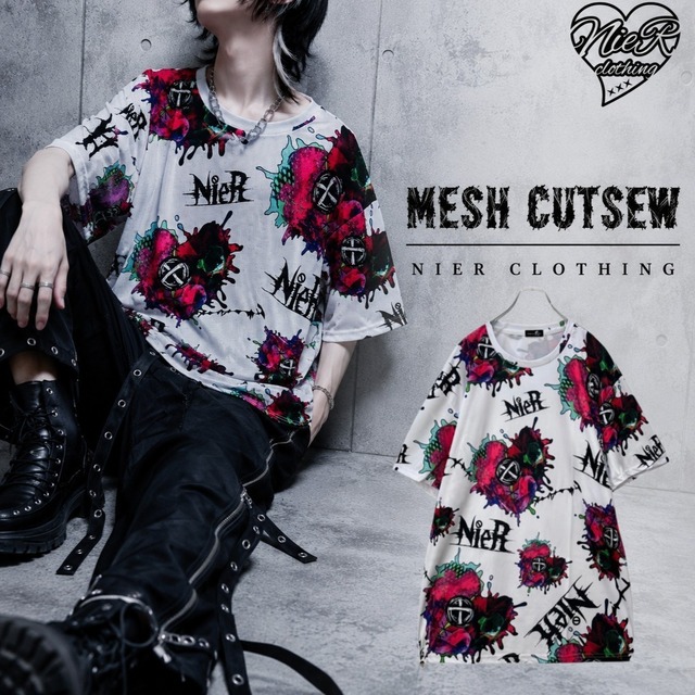 《新作ITEM激熱SUMMER SALE》NIER HEART BEAT SUMMER MESH CUTSEW
