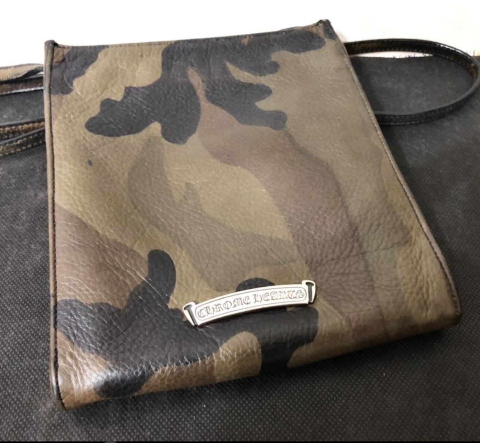 CHROME HEARTS クロムハーツ SQ PKT 3CEME CRS スクエアポケット CHROME HEARTS クロムハーツ SQ PKT 3CEME CRS スクエアポケット