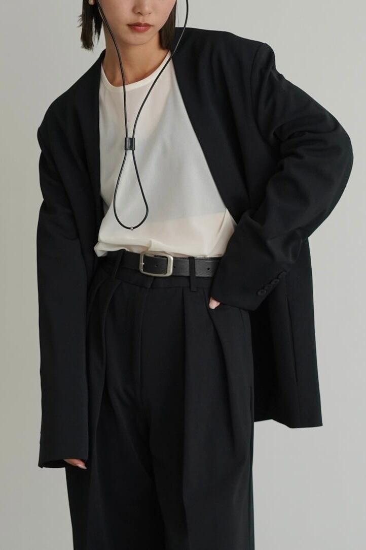 TODAYFUL Colorless Twill Jacket カラーレスツイルジャケット Black 