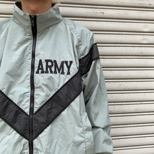 00s USARMY IPFU ミリタリー トレーニングジャケット ナイロン S